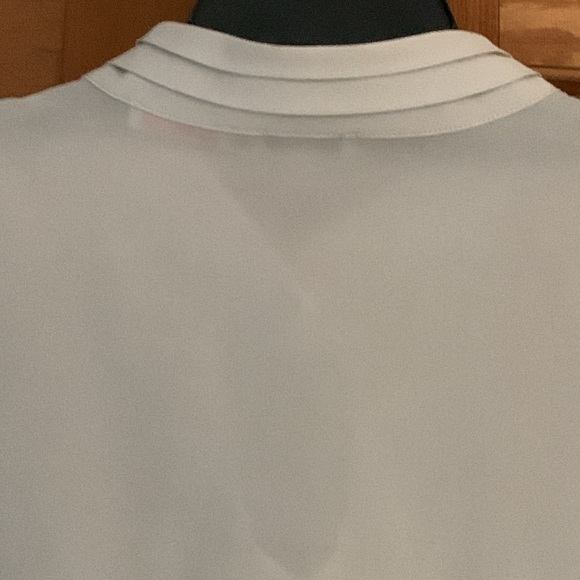 Ann Taylor Scandal collection blouse, grey - Picture 4 of 7